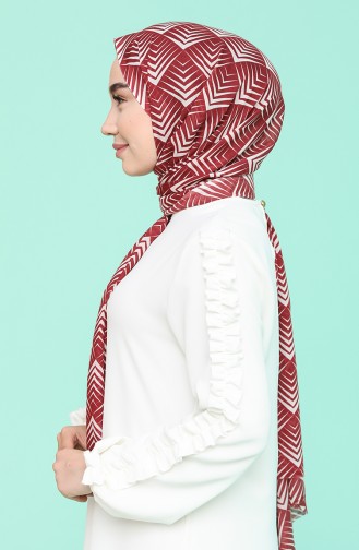 Claret Red Shawl 9832-08