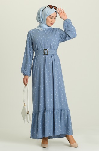 فستان أزرق 2205-02