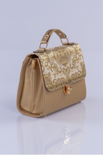 Gold Shoulder Bag 2385