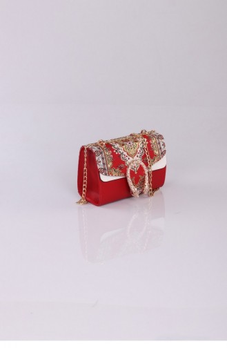 Red Shoulder Bag 2448