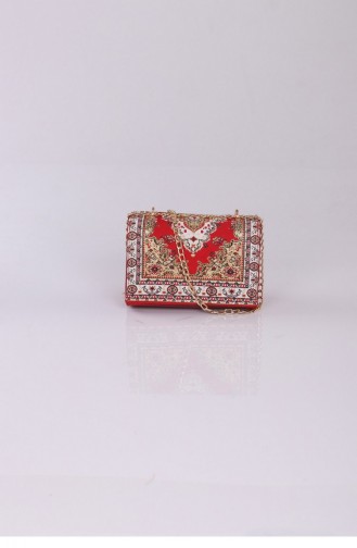 Red Shoulder Bag 2448