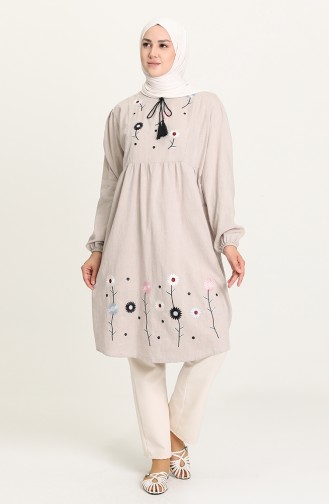 Beige Tunics 5028-03
