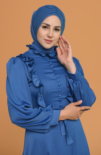 Indigo Ready to Wear Turban 009-004