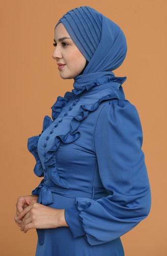 Indigo Ready to Wear Turban 009-004