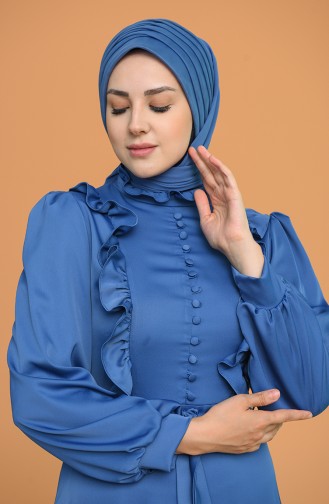 Indigo Ready to Wear Turban 010-002