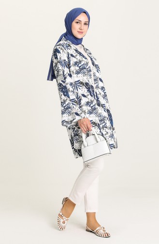 Kimono Bleu Marine 5070-04