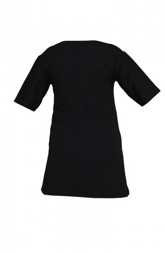 Schwarz T-Shirt 5602-02