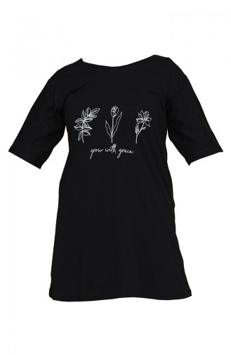 T-Shirt Noir 5605-02