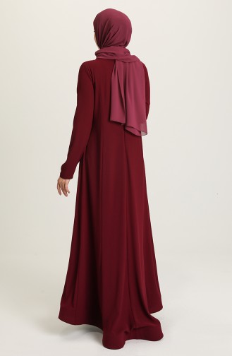 Habillé Hijab Plum 6061-04