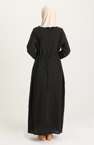 Robe Hijab Noir 0099-02