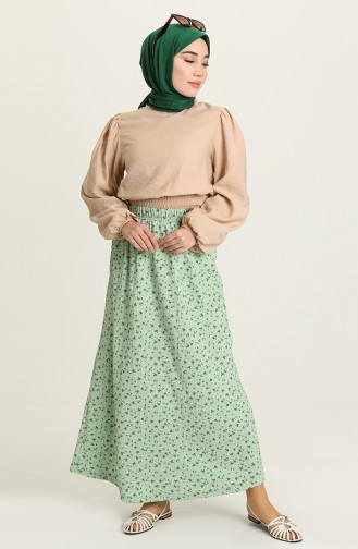 Green Skirt 8341-01