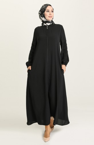 Black Abaya 7033-01