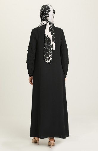 Black Abaya 7033-01