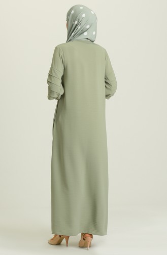 Hellgrün Abayas 7033-04