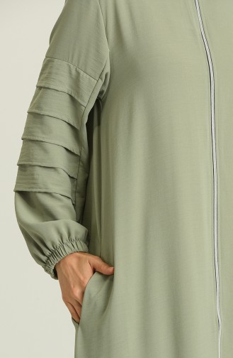 Light Green Abaya 7033-04