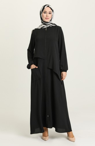 Abayas Noir 8047-01