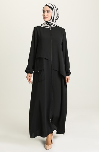 Schwarz Abayas 8047-01