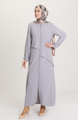 Abayas Gris 8047-02