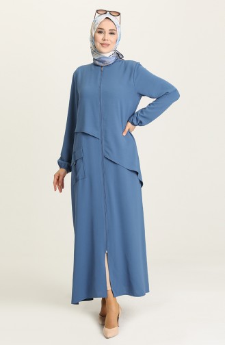 Indigo Abaya 8047-03