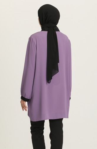 Purple Overhemdblouse 8001-02