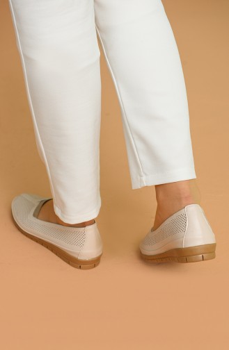 Beige Casual Shoes 305-01