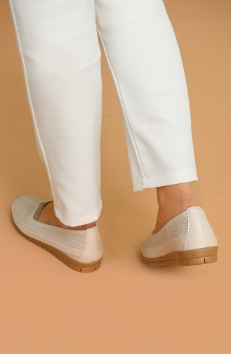 Chaussures de jour Beige 305-01