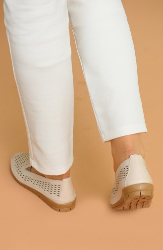 Beige Casual Shoes 901-01