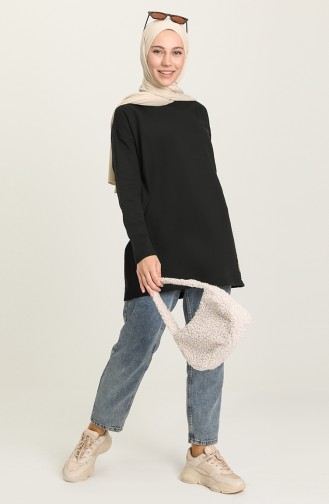 Sweatshirt Noir 2395-01