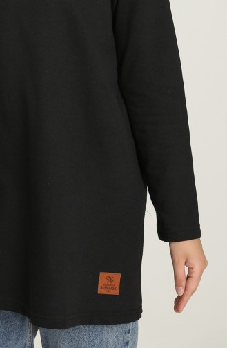 Sweatshirt Noir 2395-01