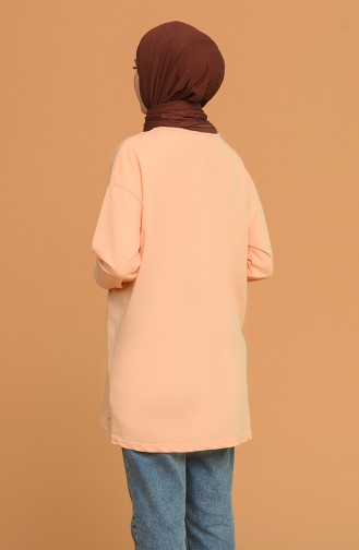 Pinkish Orange Sweatshirt 2395-03