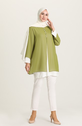 Pistachio Green Tuniek 8003-04