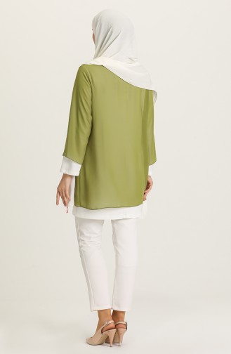 Pistachio Green Tunics 8003-04