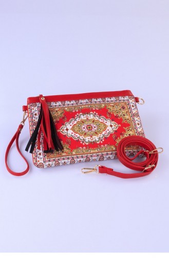 Red Portfolio Clutch 2647