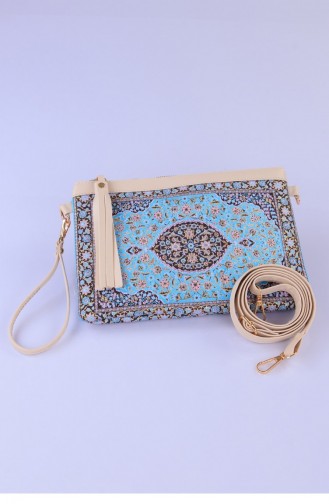 Saxon blue Portfolio Hand Bag 2653
