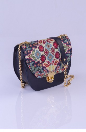 Dark Navy Blue Shoulder Bags 2845