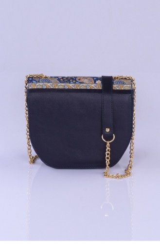 Dark Blue Shoulder Bag 2856