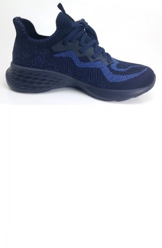 Navy Blue Casual Shoes 8219