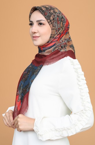 Claret red Hoofddoek 652-102