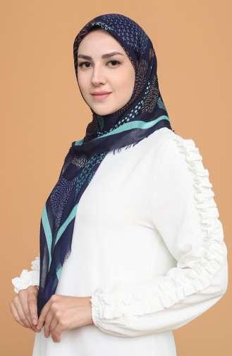 Navy Blue Scarf 662-101