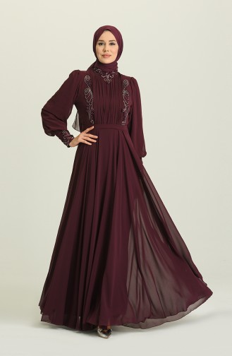 Habillé Hijab Plum 52781-01