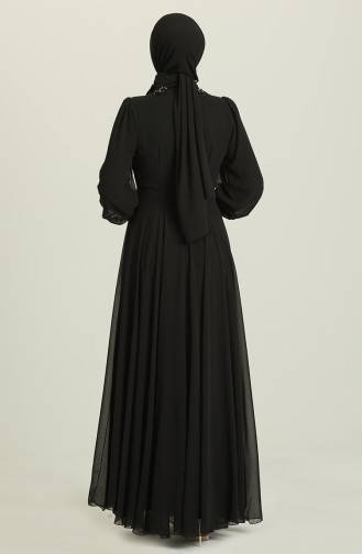 Habillé Hijab Noir 52781-02