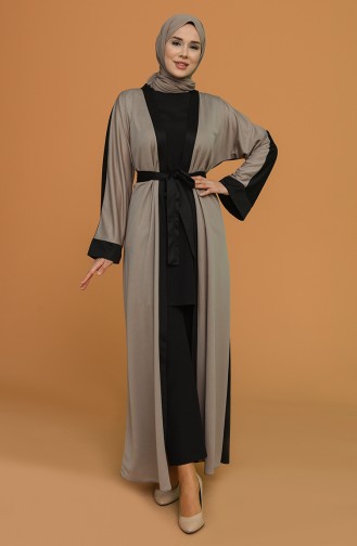 Schwarz Abayas 0199-01