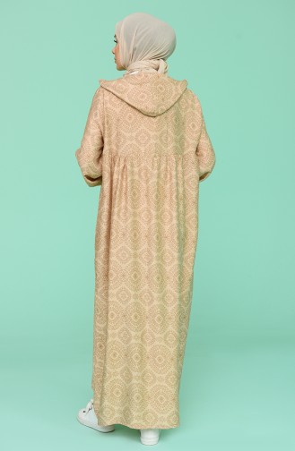 Beige Abayas 21Y8396-01