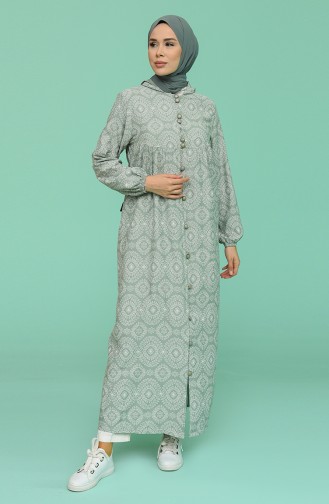 Abayas Vert noisette 21Y8396-05