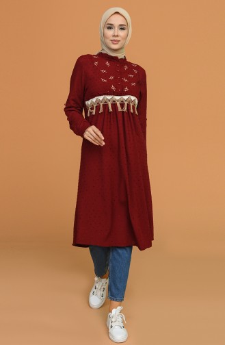 Claret red Tuniek 3023-01