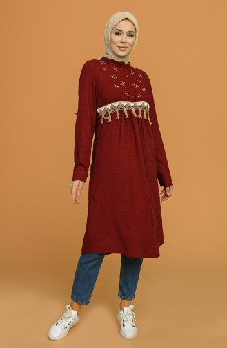 Claret red Tuniek 3023-01