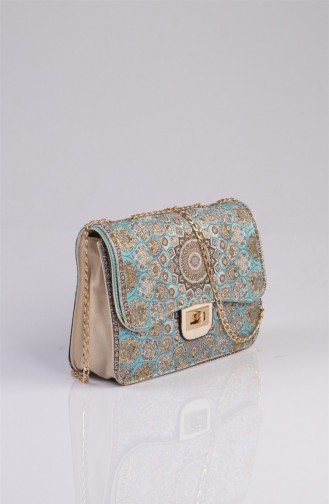 Turquoise Shoulder Bag 3048