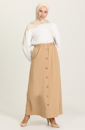 Dark Beige Rok 1010041ETK-08