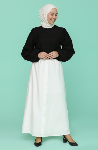 Ecru Skirt 10202113-02