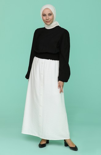 Ecru Skirt 10202113-02